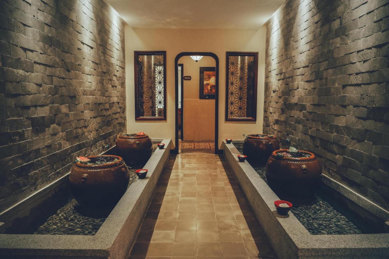 アレグロ ホイアン ア リトル ラグジュアリー ホテル&スパ エクステリア 写真 A foot bath at a spa